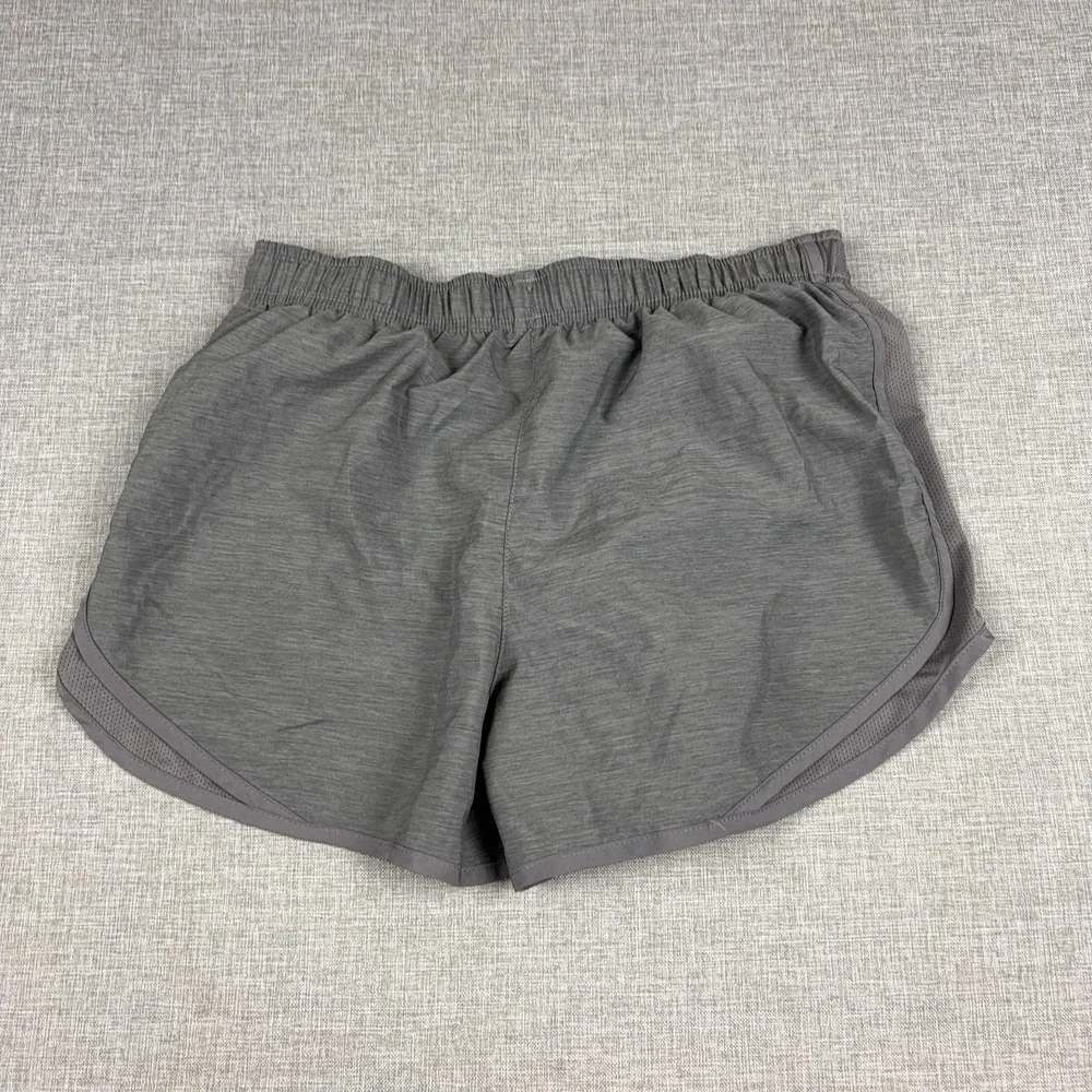 Nike Dri-FIT Running Shorts Womens M Gray 3 In Lined Athletic Pockets DB4487-067